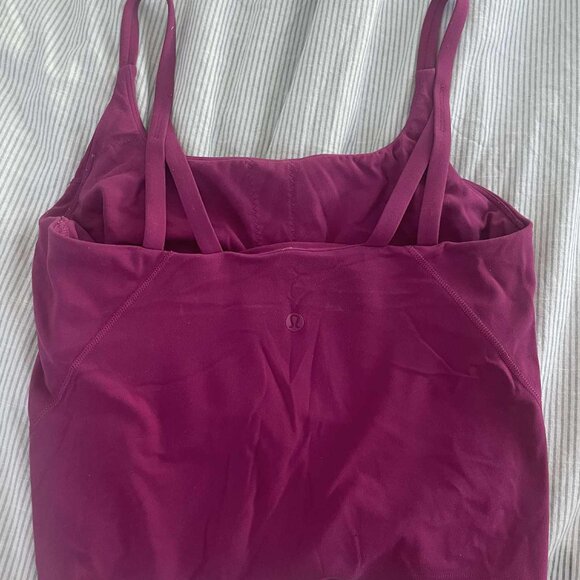 Lululemon Strappy Nulu Shelf Tank Top - Picture 4 of 5